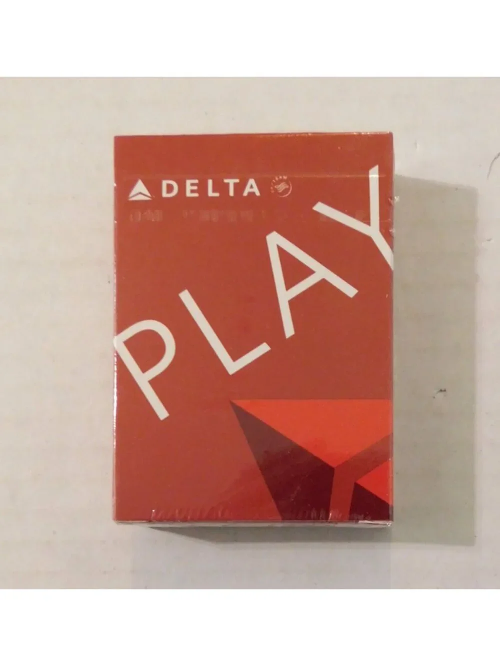 Delta Air Lines Skyteam Playing Cards Red Authentic Deck New Sealed